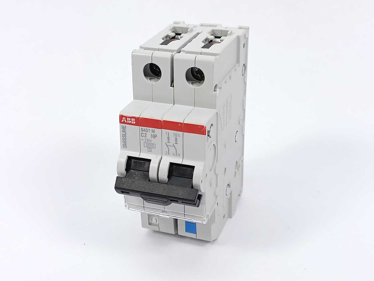 ABB 2CCS571103R8024 S401M-C2NP Plug-in SMISSLINE Circuit Breaker
