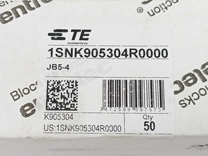 TE Connectivity 1SNK905304R0000 JB5-4 4 Pole Jumper Bar Batch 50 Pcs.
