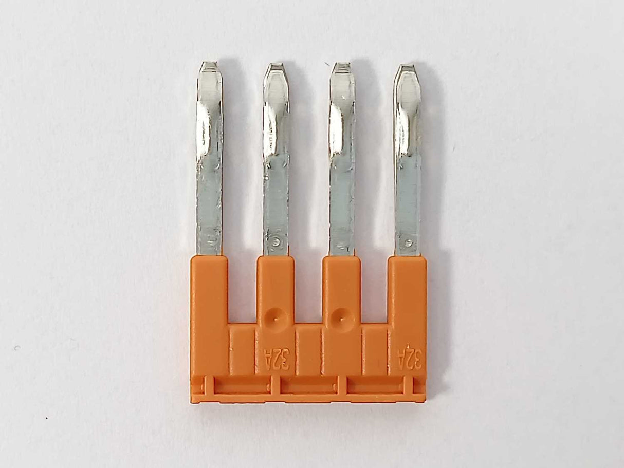 TE Connectivity 1SNK905304R0000 JB5-4 4 Pole Jumper Bar Batch 47 Pcs.