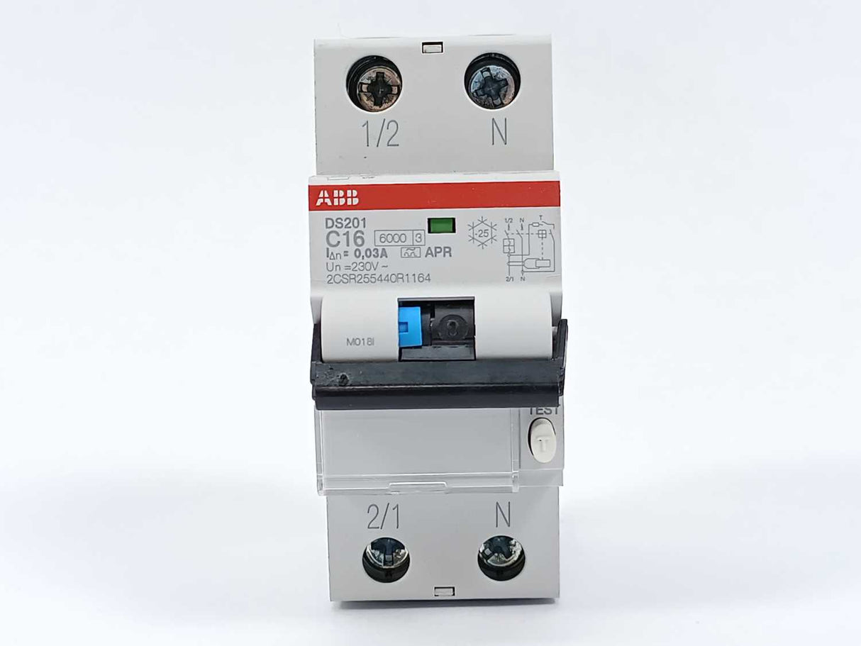 ABB 2CSR255440R1164  DS201C16APR30 Residual Current Circuit Breaker