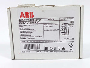 ABB 2CSR255440R1164  DS201C16APR30 Residual Current Circuit Breaker