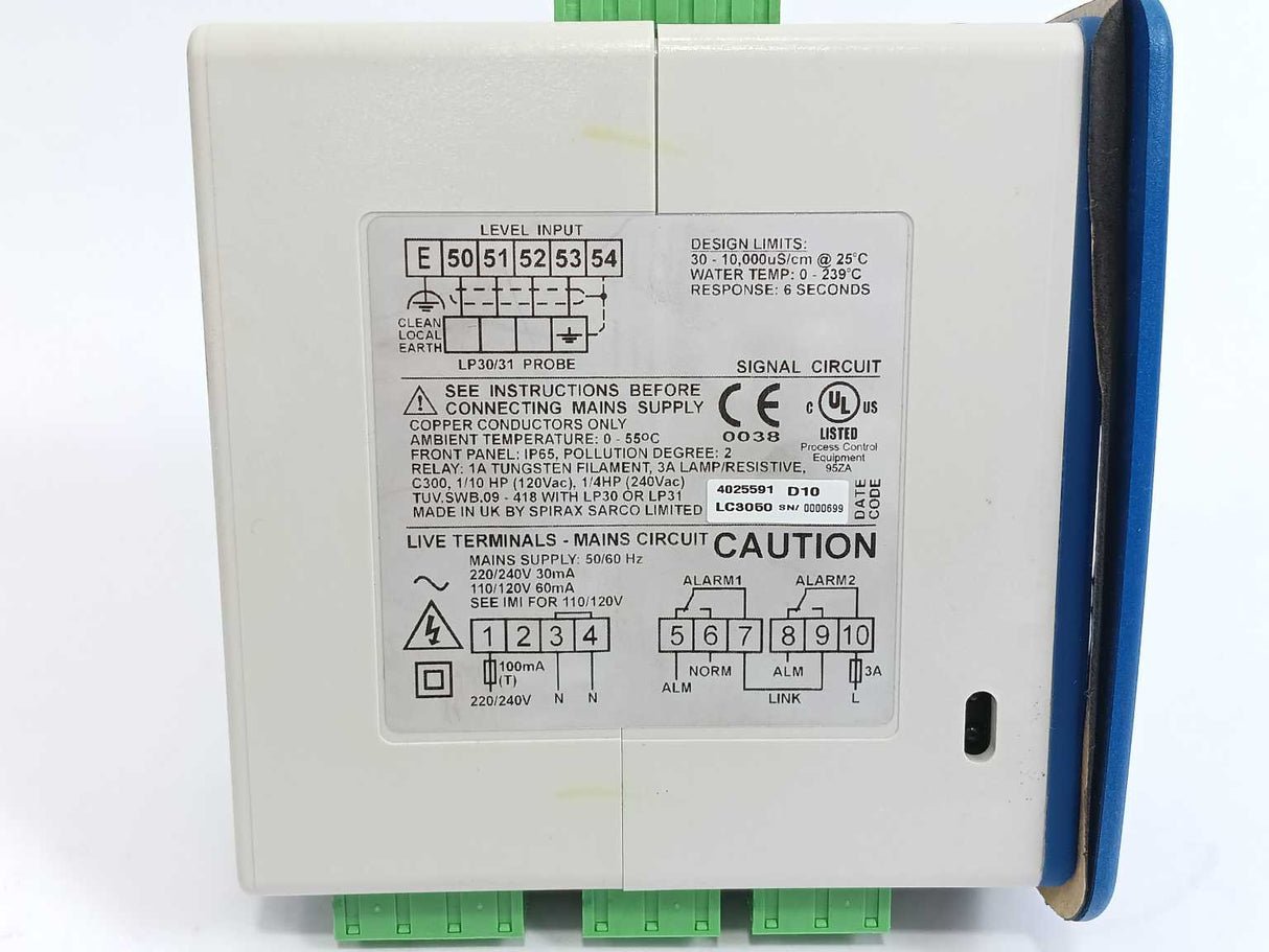 Spirax Sarco LC3050 Level Controller
