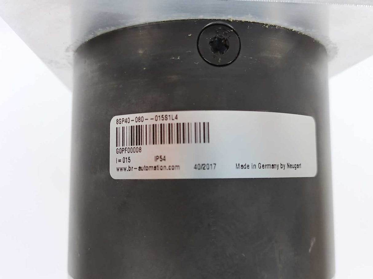 B&R 8GP40-080-015S1L4 Standard Planetary Gearbox 8GP40-080- -015S1L4