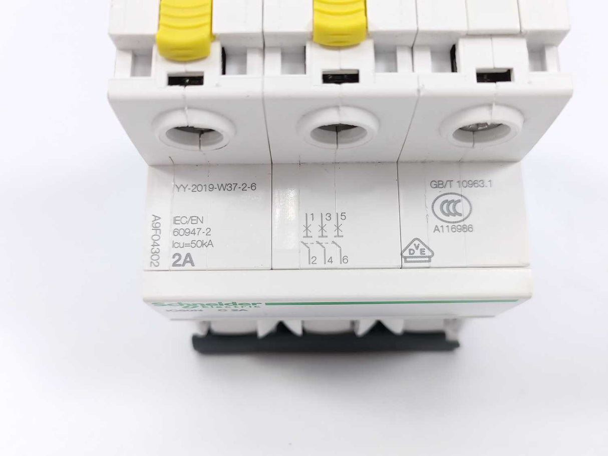 Schneider Electric A9F04302 Acti9 iC60N Miniature Circuit Breaker