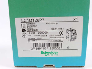 Schneider Electric LC1D128P7 TeSys D Contactor