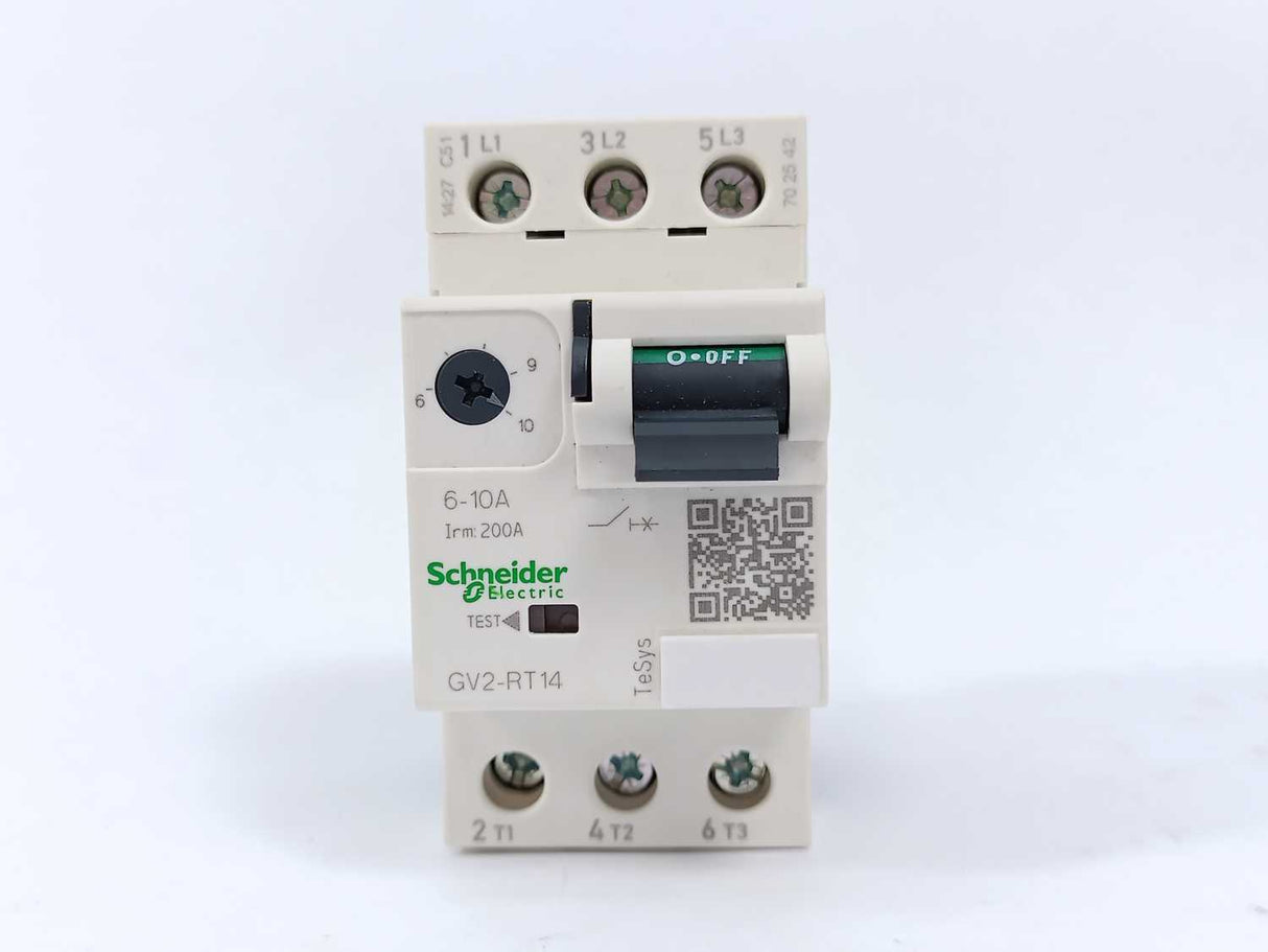 Schneider Electric GV2-RT14 Motor Circuit Breaker 6-10A