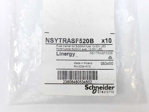 Schneider Electric NSYTRASF520B Linergy TR Fuse Carrier Batch 10 Pcs.