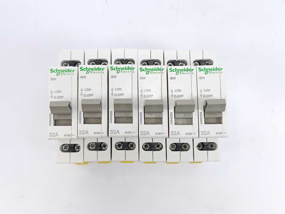 Schneider Electric A9S60232 Switch Interrupter Batch 6 pcs.