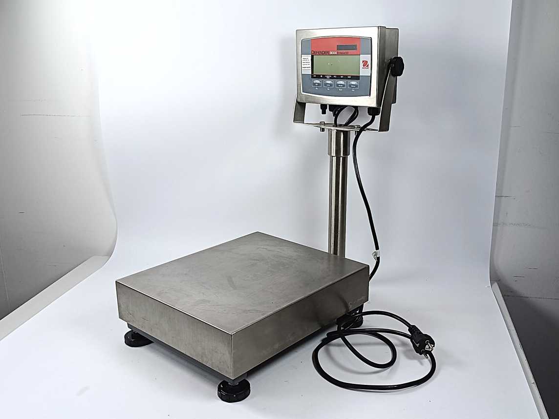 OHAUS D60BR Defender 3000 XtremeW Industrial Scale w/ T32XW Indicator