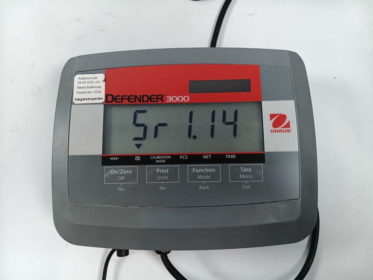 OHAUS D31P60BR D60BR Defender 3000 Industrial Scale w/ T31P Indicator