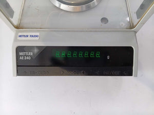 Mettler AE240-S Dual Range Digital Analytical Balance