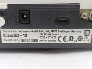 SARTORIUS BCE62021-1S Essential Line Precision Balance Scale 6,200g, 10mg
