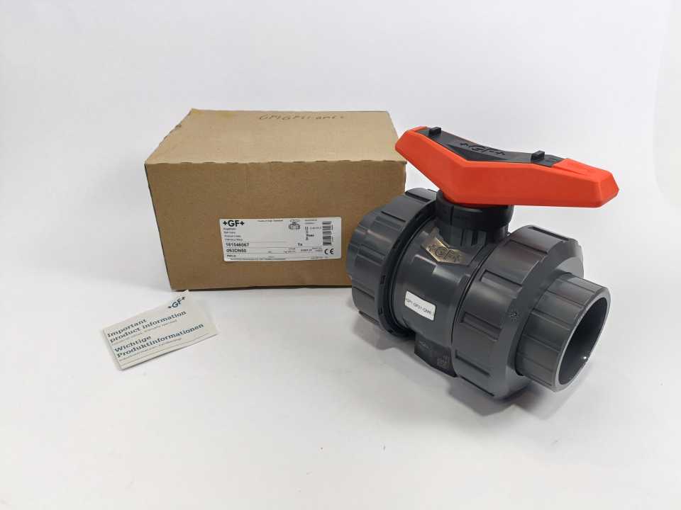 +GF+ 161546067 Ball Valve Type 546 PVC-U d63 DN50