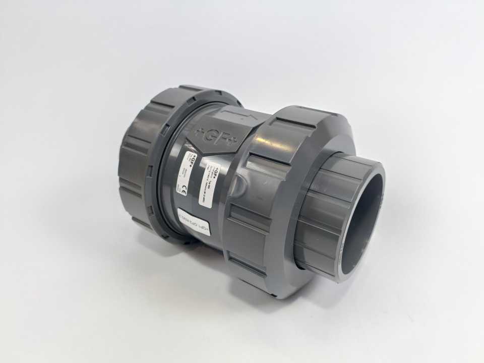 GF Piping Systems 161 562 007 Check Valve 562 PVC-U/EPDM d63 DN50