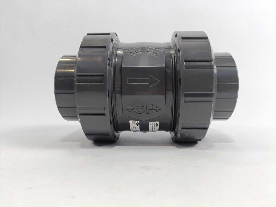 GF Piping Systems 161 562 007 Check Valve 562 PVC-U/EPDM d63 DN50