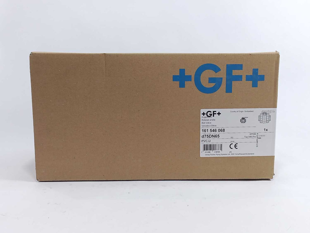 +GF+ 161546068 PVC-U/EPDM Ball Valve New Pro Version D75DN65