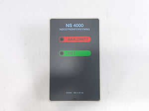 Lemvigh-Müller NS4000 Emergency Power Supply / Nødstrømsforsyning