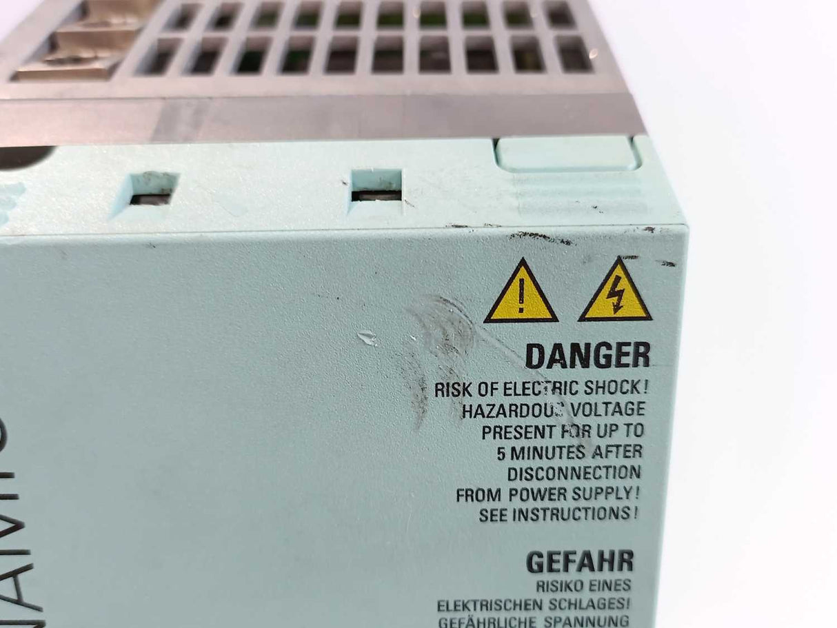 Siemens 6SL3130-7TE21-6AA1 SINAMICS S120 Active Line Module