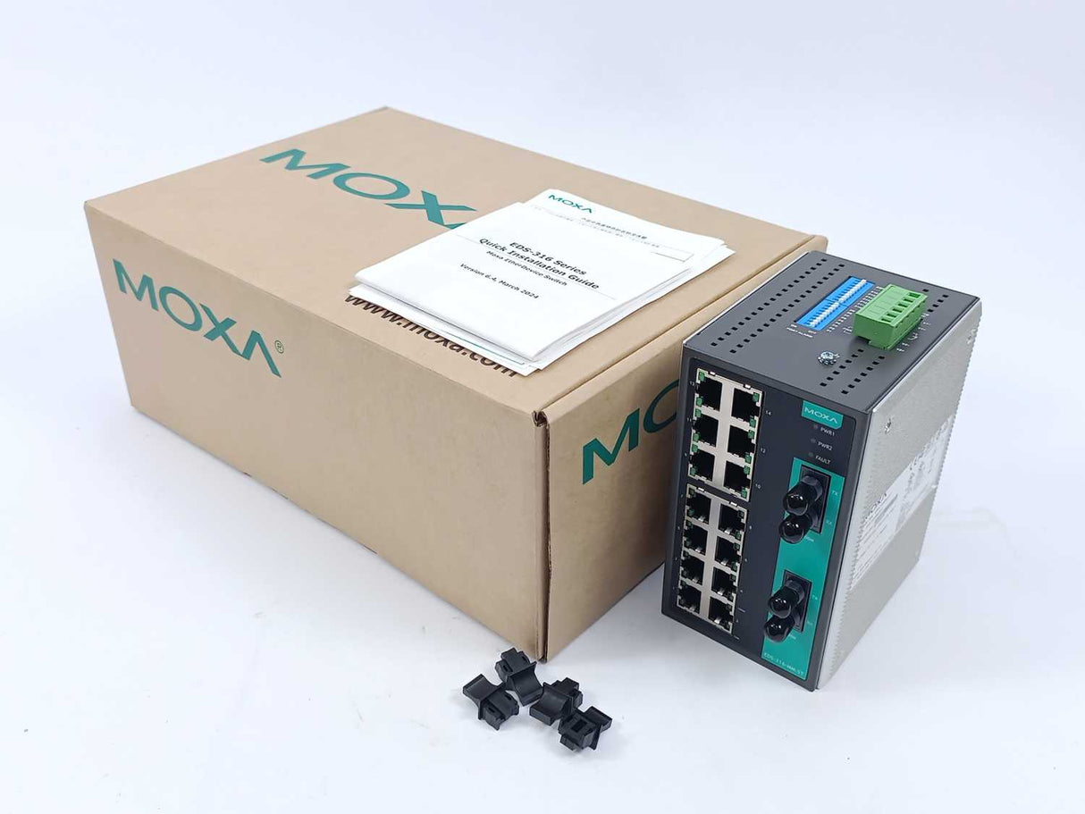 Moxa EDS-316-MM-ST-T EtherDevice Switch