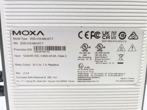 Moxa EDS-316-MM-ST-T EtherDevice Switch