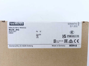 Siemens 6ES7331-1KF02-0AB0 SIMATIC S7-300 Analog input