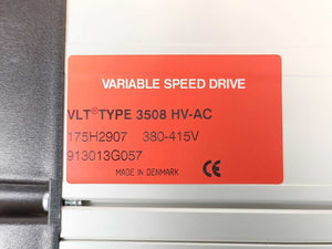 Danfoss 175H2907 VLT Type 3508 HV-AC Variable Speed Drive 380-415V