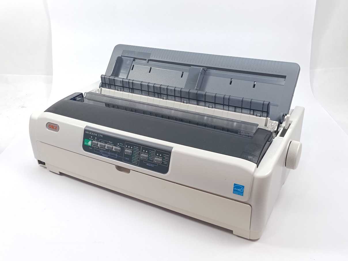 OKI Data Corporation D22570B High Speed Wide Carriage 24-pin Dot Matrix Printer