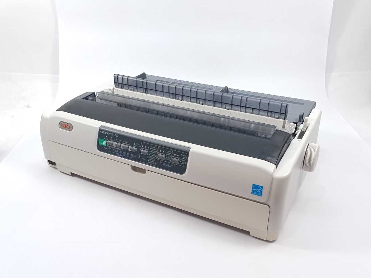 OKI Data Corporation D22570B High Speed Wide Carriage 24-pin Dot Matrix Printer