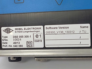 Mobil Elektronik DSE 055 300-1 Electronic Steering Control Module