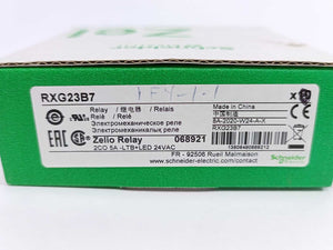 Schneider Electric RXG23B7 Zelio Relay Batch 6pcs.
