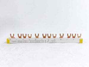 Schneider Electric R9XFH412 Comb Busbar 4P 12mod 63A N-L1-L2-L3 Batch 5pcs.