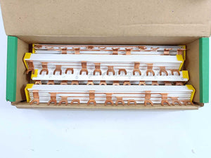 Schneider Electric R9XFH412 Comb Busbar 4P 12mod 63A N-L1-L2-L3 Batch 5pcs.