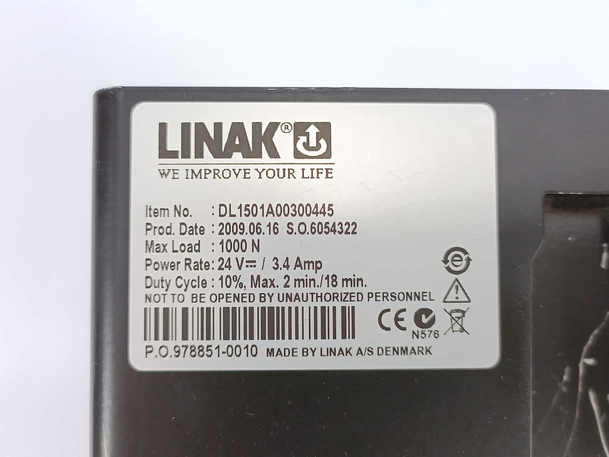 LINAK DL1501A00300445 Electric Lifting Column 1000N