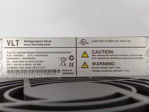 Danfoss 134F7630 FC-103P22KT4E20H1XGX VLT® Refrigeration Drive FC-103 22kW
