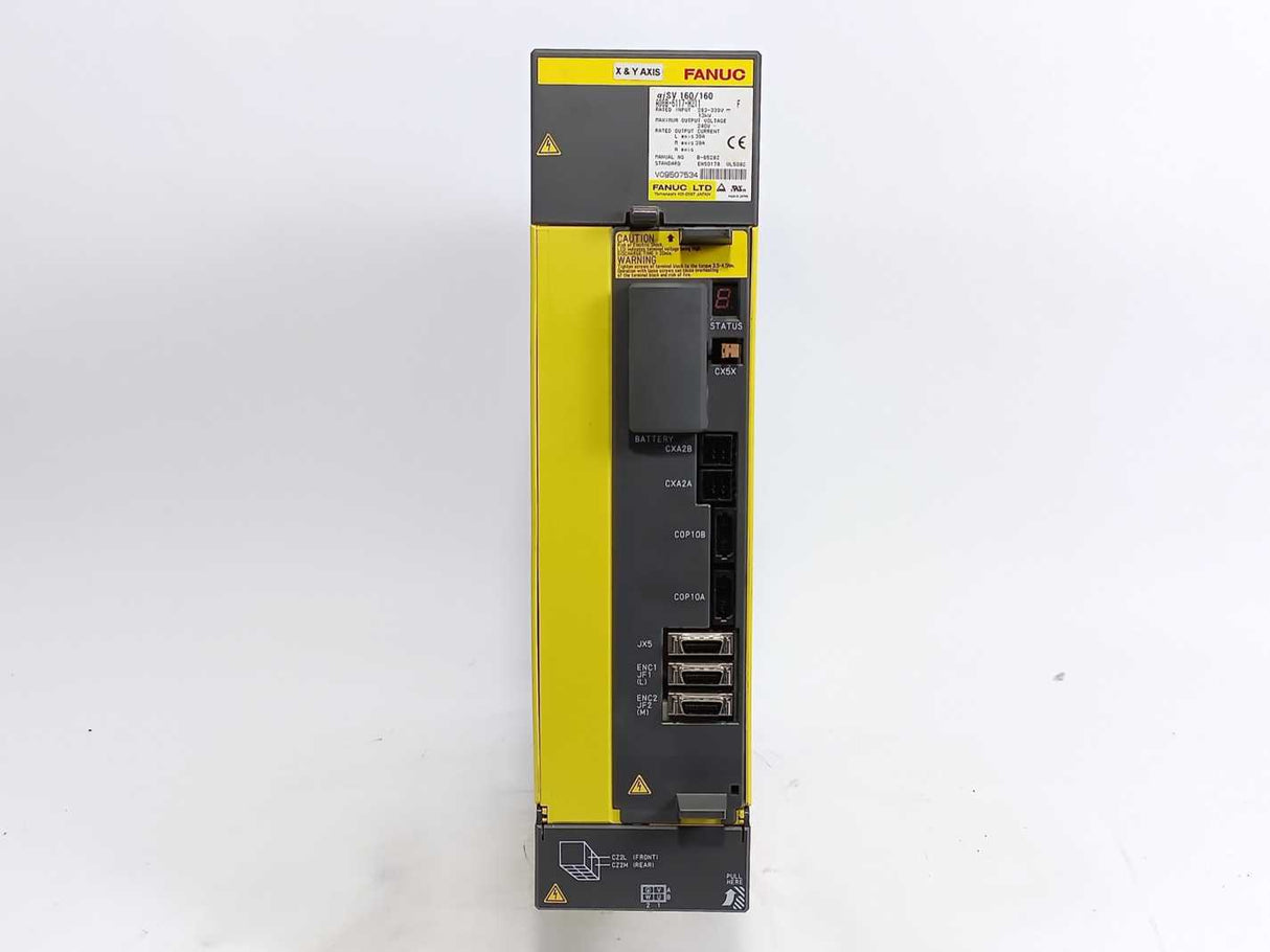 Fanuc A06B-6117-H211 Servo Amplifier 2 Axis Alpha i Servo Module