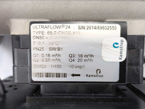 Kamstrup 65-2-CKCE 819 MULTICAL 62 Water Meter DN50x270mm