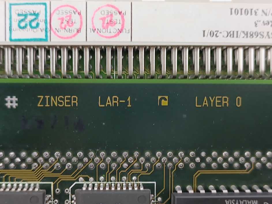 Force Computers SYS68K/IBC-20/1 Rev. 3 High-Performance Controller Board
