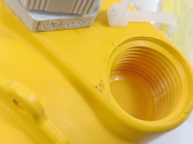 +GF+ 3-2537-6C-T0 Paddlewheel Flow Sensor