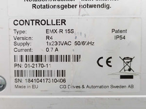 Emotron 01-2170-11 EMX-R 15S Speed-controlled Drive System