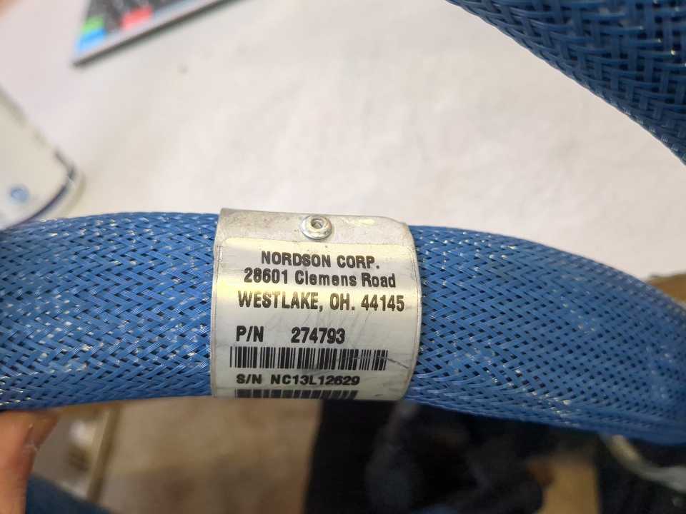 Nordson 274793 Hot Melt Hose. L=8 FT. (2,4m)