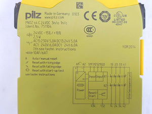 Pilz 751104 Safety Relay, PNOZ s4