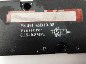 Pneumatic 4M310-08 4M310-08 Solenoid Valve 5/2-Way Directional Control Valve