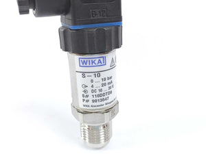 WIKA 9013547 S-10 Pressure Transmitter 0...10 bar