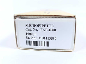 Accumax Lab FAP-1000 Accumax PRO Micropipette 1000 µl