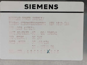 Siemens 6EW 1810-2AA Modular Power Supply Unit Simadyn D