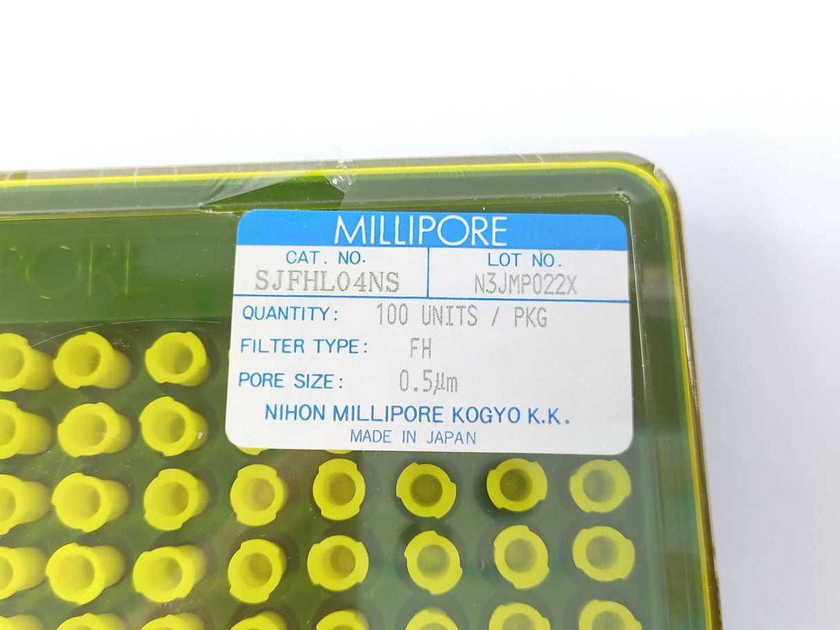 MILLIPORE SJFHL04NS Syringe Filter FH Type 0.5µm 100 Units/Pkg