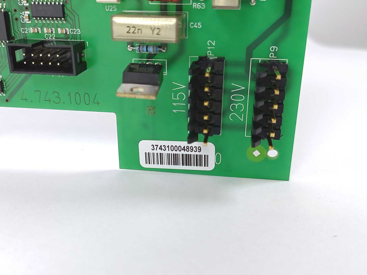 Metrohm 37431000 Main Board, 4.743.1004, 3743100048939