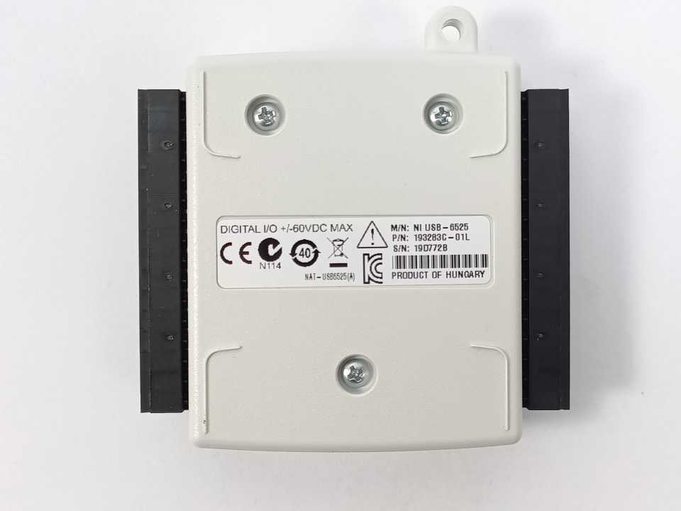 National Instruments NI USB-6525 8 Digital Inputs & 8 SSR Outputs DAQ Device