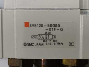 SMC SY5120-5DOSD-01F-Q SY5120-5DOSD-01F-Q 5/2-Way Solenoid Valve