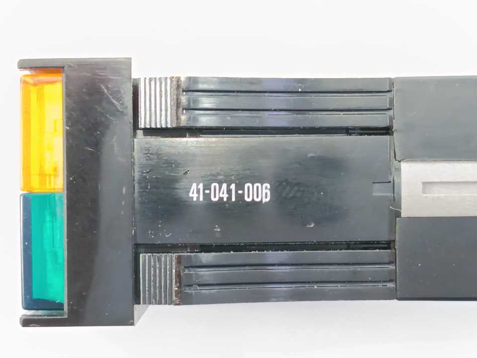 eao 41-041-006 Dual Indicator Light Module (Amber/Green) 18x24